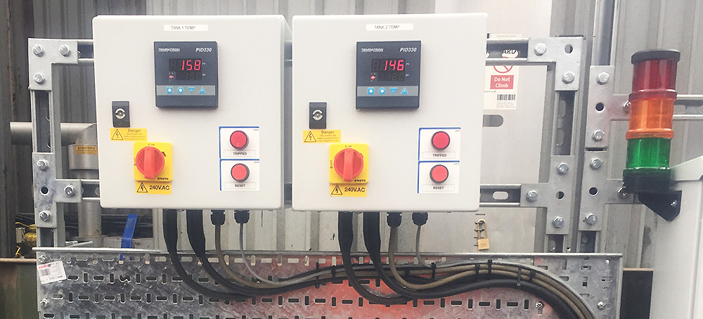 temperature controller panel